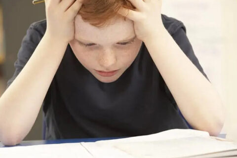 child frustrated